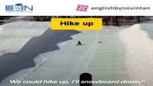 آموزش زبان انگلیسی با ورزش اسکی 