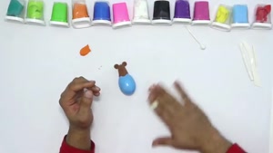 خمیر بازی - آموزش ساخت عروسک خرس 
