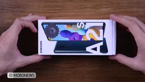 جعبه گشایی Samsung Galaxy A21s