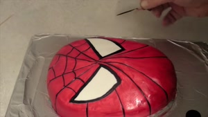 کیک مرد عنکبوتی