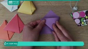 نحوه درست کردن اوریگامی سه بعدی لیوان