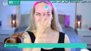 آموزش پاکسازی صورت - روش استفاده از برس صورت