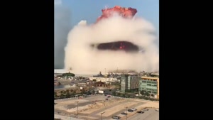 انفجار وحشتناک در بیروت