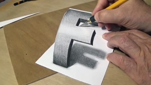 آموزش گام به گام طراحی سه بعدی حرف f