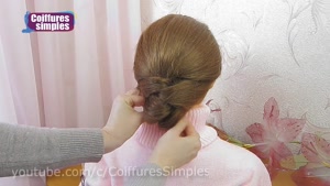 آموزش یک شینیون موی ساده و راحت برای عروسی