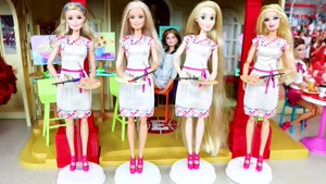 کارتون باربی این داستان کلاس مدرسه دانشکده