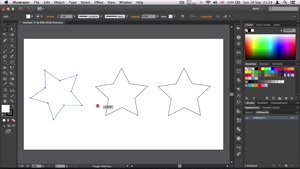  تغییر درجه و اشکال در Adobe Illustrator - درس 13