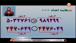 آموزش درس ریاضی پایه 5