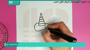 آموزش تکنیک نقاشی با ماژیک ( طرح دونات فانتزی )