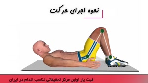 حرکت کرانچ لمس پای تناوبی