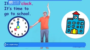 آموزش ساعت به کودکان در مجموعه + learn English with matt