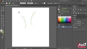 آموزش ایلوستریتور کار با ابزار براش در گرافیستار