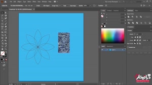 آموزش ایلوستریتور کار با Eyedropper در گرافیستار