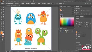 آموزش ایلوستریتور نحوه برش عکس در گرافیستار
