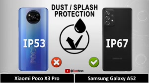 مقایسه گوشی شیائومی POCO X3 PRO و سامسونگ Galaxy A52
