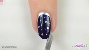 طراحی ناخن کریسمس جدید