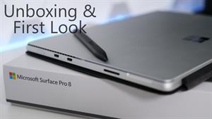 آنباکسینگ 2021 Surface Pro 8
