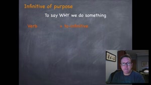 Infinitive of purpose 