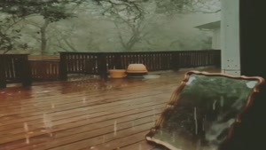 کلیپ باران پاییزی بسیار زیبا