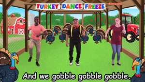 thanksgiving dancing song