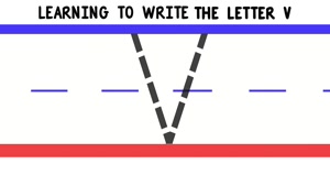 how to write v