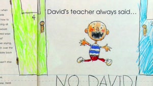 little story/ David goes to school