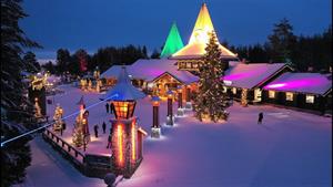 دهکده بابا نوئل در رووانیمی فنلاند