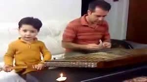 خوانندگی زیبای پسر بچه ایرانی‬