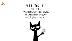 pete the cat story about christmas