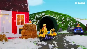 فیلم ماشین بازی کودکانه - کادوی انواع ماشین سنگین در کریسمس 