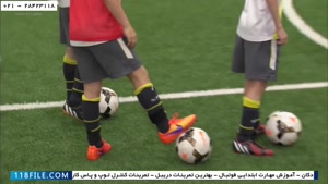 تمرینات آموزشی فوتبال برای کودکان