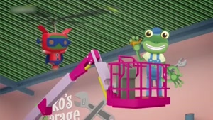 انیمیشن زیبای گاراژ گیکو Geckos Garage قسمت 10