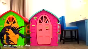 کلیپ سنیا و حیوانات بزرگ در خانه اش مناسب برای کودکان