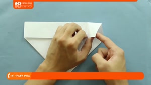 نحوه ساخت اوریگامی هواپیما برای کودکان 