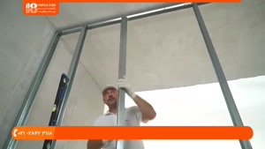 آموزش نکات فنی در مورد اتصال کناف سقف و دیوار به صورت تصویری