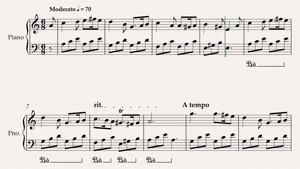 آموزش آهنگ نوستالژی greensleeves برای پیانو