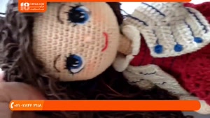 آموزش بافت عروسک دختر-عروسک سوفیا - قسمت دوم