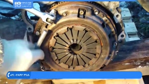 آموزش تعمیر موتور تویوتا - کلاچ بازکردن موتور