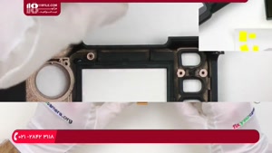 آموزش تعمیر دوربن عکاسی - بررسی اجزای داخلی دوربین و تعمیر 