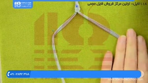آموزش آنلاین درست کردن  دستبند مکرومه برای کودکان 