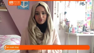 آموزش بستن شال و روسری - سبک حجاب ایرانی