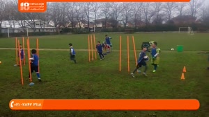 آموزش فوتبال به کودکان - تمرینات هماهنگی بدن