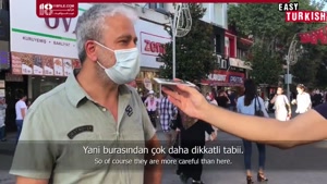 آموزش مکالمات ترکی - احساس مردم ترکیه در قرنطینه