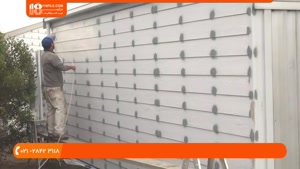 آموزش رنگ آمیزی ساختمان - روش رنگ امیزی دیوارهای خارجی 