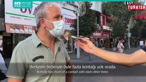 آموزش مکالمات ترکی - احساس مردم ترکیه در قرنطینه