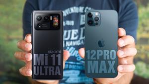 مقایسه سرعت Mi 11 Ultra و iPhone 12 Pro Max