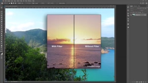 آموزش رایگان فتوشاپ : فیلتر ND لرنینگ24 - l24.ir