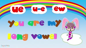 long vowel ue - ew - u...e sound 