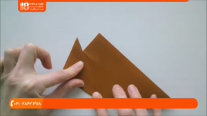 آموزش اوریگامی سه بعدی - درست کردن اوریگامی ستاره