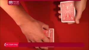 آموزش شعبده بازی با پاسور -  کارت شگفت انگیز کارت ملکه